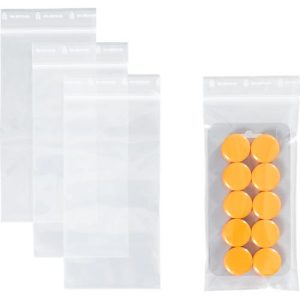 S&Z Druckverschlussbeutel, Polypropylen, 100 × 200 mm, 90 µm, 50% Regeneratanteil, transparent, ohne Druck, 1000 Stk. S&Z Druckverschlussbeutel, Polypropylen, 100 × 200 mm, 90 µm, 50% Regeneratanteil, transparent, ohne Druck, 1000 Stk.