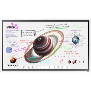 Samsung digitales Flipchart Flip Pro WM55B, 55“, UHD-Touch-Display mit 3840 x 2160 px, White Grey Samsung digitales Flipchart Flip Pro WM55B, 55“, UHD-Touch-Display mit 3840 x 2160 px, White Grey