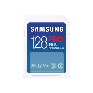 Samsung PRO Plus MB-SD128S – Flash-Speicherkarte – 128 GB – Video Class V30 / UHS-I U3 / Class10 – SDXC UHS-I – weiß Samsung PRO Plus MB-SD128S – Flash-Speicherkarte – 128 GB – Video Class V30 / UHS-I U3 / Class10 – SDXC UHS-I – weiß