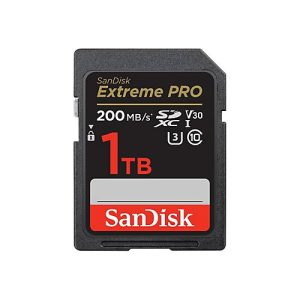 SanDisk Extreme Pro – Flash-Speicherkarte – 1 TB – Video Class V30 / UHS-I U3 / Class10 – SDXC UHS-I SanDisk Extreme Pro – Flash-Speicherkarte – 1 TB – Video Class V30 / UHS-I U3 / Class10 – SDXC UHS-I