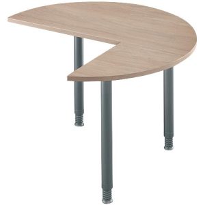 Schäfer Shop Genius Ansatztisch ERGOSTYLE, 3/4 Kreis, Ansatz rechts oder links, Eiche-Dekor/anthrazit Schäfer Shop Genius Ansatztisch ERGOSTYLE, 3/4 Kreis, Ansatz rechts oder links, Eiche-Dekor/anthrazit