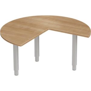 Schäfer Shop Genius Ansatztisch PLANOVA ergoSTYLE, 3/4 Kreis, Ansatz rechts oder links, Kirsche Romana-Dekor/weißalu Schäfer Shop Genius Ansatztisch PLANOVA ergoSTYLE, 3/4 Kreis, Ansatz rechts oder links, Kirsche Romana-Dekor/weißalu