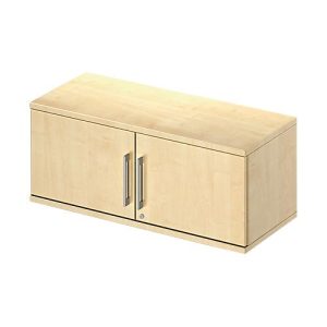 Schäfer Shop Genius Aufsatz-Flügeltürenschrank TETRIS WOOD, 1 OH, B 1000, Ahorn-Dekor