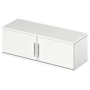Schäfer Shop Genius Aufsatz-Flügeltürenschrank TETRIS WOOD, 1 OH, B 1200, weiß