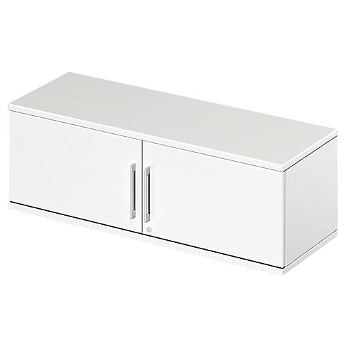 Schäfer Shop Genius Aufsatz-Flügeltürenschrank TETRIS WOOD, 1 OH, B 1200, weiß