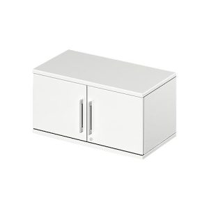 Schäfer Shop Genius Aufsatz-Flügeltürenschrank TETRIS WOOD, 1 OH, B 800, weiß