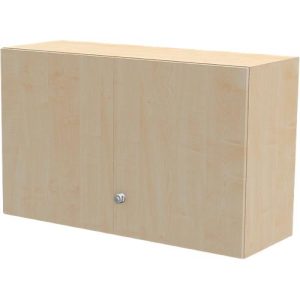 Schäfer Shop Genius Aufsatzschrank TETRIS WALL, 2 Ordnerhöhen, Türanschlag rechts, B 1200 x T 440 x H 740 mm, Ahorn-Dekor Schäfer Shop Genius Aufsatzschrank TETRIS WALL, 2 Ordnerhöhen, Türanschlag rechts, B 1200 x T 440 x H 740 mm, Ahorn-Dekor