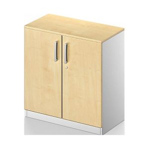 Schäfer Shop Genius Flügeltürenschrank TETRIS SOLID, 2 OH, B 800 mm, abschließbar, mit Abdeckplatte