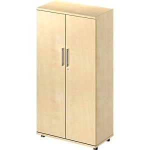 Schäfer Shop Genius Flügeltürenschrank TETRIS WOOD, 4 OH, Höhe inkl. Gleiter, B 800 mm, Ahorn-Dekor