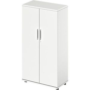 Schäfer Shop Genius Flügeltürenschrank TETRIS WOOD, 4 OH, Höhe inkl. Gleiter, B 800 mm, weiß Schäfer Shop Genius Flügeltürenschrank TETRIS WOOD, 4 OH, Höhe inkl. Gleiter, B 800 mm, weiß