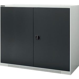 Schäfer Shop Genius Flügeltürschrank FS, 3 OH, abschließbar, 2 Fachböden, bis 450 kg, Stahl, lichtgrau RAL 7035/anthrazitgrau RAL 7016 Schäfer Shop Genius Flügeltürschrank FS, 3 OH, abschließbar, 2 Fachböden, bis 450 kg, Stahl, lichtgrau RAL 7035/anthrazitgrau RAL 7016