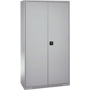 Schäfer Shop Genius Materialschrank FS, 5 OH, abschließbar, Lochrasterwände/3 Fachböden, bis 450 kg, B 1055 x T 520 x H 1950 mm, weißalu/weißalu Schäfer Shop Genius Materialschrank FS, 5 OH, abschließbar, Lochrasterwände/3 Fachböden, bis 450 kg, B 1055 x T 520 x H 1950 mm, weißalu/weißalu
