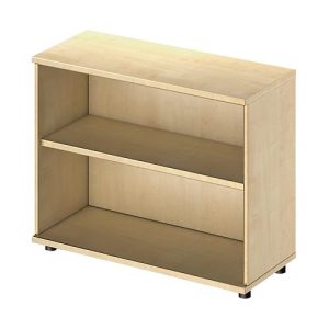 Schäfer Shop Genius Regal TETRIS WOOD, 2 OH, Höhe inkl. Gleiter, B 1000 mm, Ahorn-Dekor