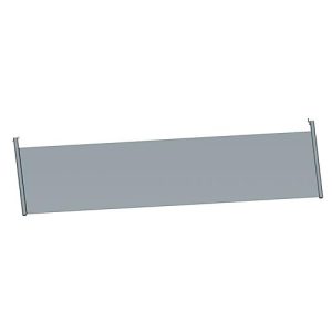 Schäfer Shop Genius Rückseitenblende, für Schreibtisch 90 Grad, H 466 mm, anthrazit