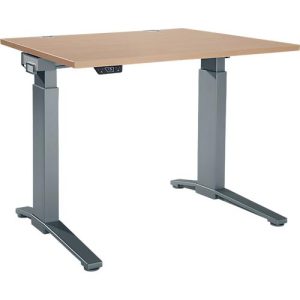 Schäfer Shop Genius Schreibtisch ERGOSTYLE S, Rechteck, elektrisch höhenverstellbar, einstufig, C-Fuß, B 1200 x T 800 x H 715-1182 mm, inkl. Memory Master, Eiche/anthrazit Schäfer Shop Genius Schreibtisch ERGOSTYLE S, Rechteck, elektrisch höhenverstellbar, einstufig, C-Fuß, B 1200 x T 800 x H 715-1182 mm, inkl. Memory Master, Eiche/anthrazit