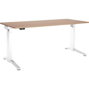 Schäfer Shop Genius Schreibtisch ERGOSTYLE S, Rechteck, elektrisch höhenverstellbar, einstufig, C-Fuß, B 1800 x T 800 x H 715-1182 mm, inkl. Memory Master, Eiche/weiß Schäfer Shop Genius Schreibtisch ERGOSTYLE S, Rechteck, elektrisch höhenverstellbar, einstufig, C-Fuß, B 1800 x T 800 x H 715-1182 mm, inkl. Memory Master, Eiche/weiß