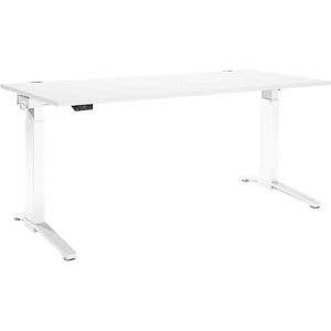 Schäfer Shop Genius Schreibtisch ERGOSTYLE S, Rechteck, elektrisch höhenverstellbar, einstufig, C-Fuß, B 1800 x T 800 x H 715-1182 mm, inkl. Memory Master, weiß/weiß Schäfer Shop Genius Schreibtisch ERGOSTYLE S, Rechteck, elektrisch höhenverstellbar, einstufig, C-Fuß, B 1800 x T 800 x H 715-1182 mm, inkl. Memory Master, weiß/weiß