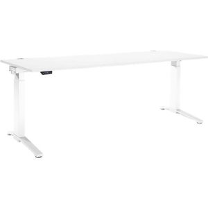 Schäfer Shop Genius Schreibtisch ERGOSTYLE S, Rechteck, elektrisch höhenverstellbar, einstufig, C-Fuß, B 2000 x T 800 x H 715-1182 mm, inkl. Memory Master, weiß/weiß Schäfer Shop Genius Schreibtisch ERGOSTYLE S, Rechteck, elektrisch höhenverstellbar, einstufig, C-Fuß, B 2000 x T 800 x H 715-1182 mm, inkl. Memory Master, weiß/weiß