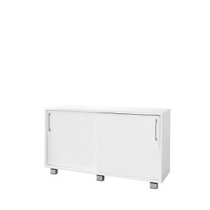 Schäfer Shop Genius Sideboard mit Schüben und Türen, B 1200 x T 500 x H 720 mm, weiß