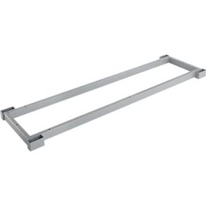 Schäfer Shop Genius Stahlsockel TETRIS WOOD, Zurückgesetzt, für Regale/Schränke B 1200 mm