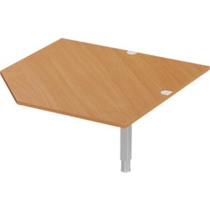 Schäfer Shop Genius Winkelplatte CAD mit Fuß, B 900 x T 900 mm, Buche-Dekor Schäfer Shop Genius Winkelplatte CAD mit Fuß, B 900 x T 900 mm, Buche-Dekor