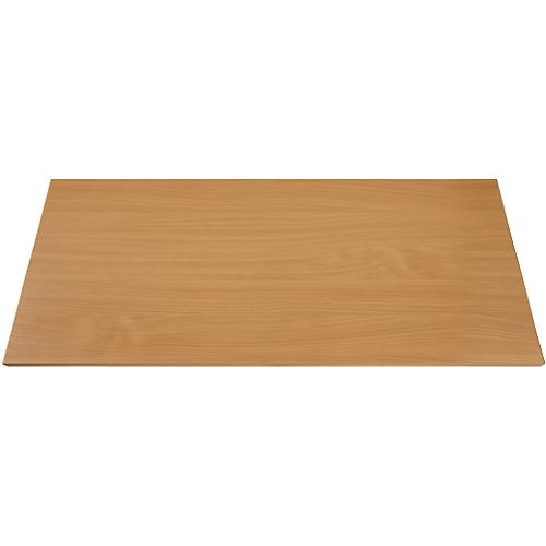 Schäfer Shop Genius Zusatz-Fachböden für TETRIS WOOD Schranksystem, 2 Stück, Querrolladenschrank B1000, Buche