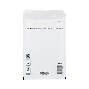 Schäfer Shop Pure Luftpolstertasche, weiß, 10 St., 180×265 mm (A5), 200×275 mm Schäfer Shop Pure Luftpolstertasche, weiß, 10 St., 180×265 mm (A5), 200×275 mm