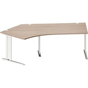 Schäfer Shop Pure Winkelschreibtisch PLANOVA BASIC, 135° Winkel links, C-Fuß, B 2165 x T 800/800 x H 717 mm, Eiche/weiß + Kabelkanal Schäfer Shop Pure Winkelschreibtisch PLANOVA BASIC, 135° Winkel links, C-Fuß, B 2165 x T 800/800 x H 717 mm, Eiche/weiß + Kabelkanal
