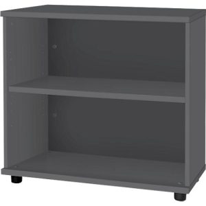 Schäfer Shop Select Anstellregal, aus Holz, 2 Fachböden, B 800 mm x T 421 x H 750 mm, graphit Schäfer Shop Select Anstellregal, aus Holz, 2 Fachböden, B 800 mm x T 421 x H 750 mm, graphit
