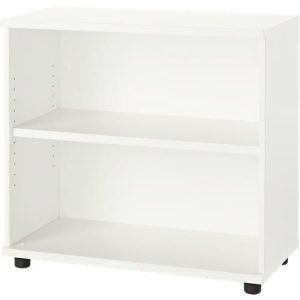 Schäfer Shop Select Anstellregal, aus Holz, 2 Fachböden, B 800 mm x T 421 x H 750 mm, weiß Schäfer Shop Select Anstellregal, aus Holz, 2 Fachböden, B 800 mm x T 421 x H 750 mm, weiß