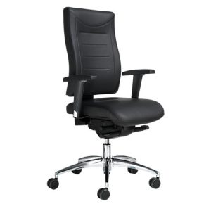 Schäfer Shop Select Bürostuhl SSI PROLINE P3+ DELUXE, 3D-Mechanik, ohne Armlehnen, hohe Rückenlehne, ohne Kopfstütze
