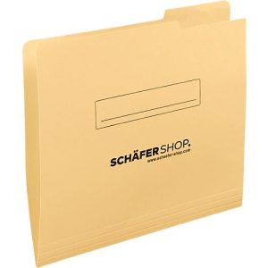 Schäfer Shop Select Einschiebmappe, DIN A4, Karton, Tab rechts