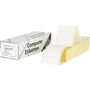 Schäfer Shop Select Endlos-Etiketten, 1-bahnig, 88,9 x 35,7 mm, 4000 Stück