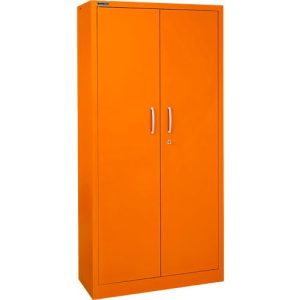 Schäfer Shop Select Flügeltürenschrank MS iCOLOUR, Stahl, 5 Ordnerhöhen, B 950 mm, orange RAL 2004 Schäfer Shop Select Flügeltürenschrank MS iCOLOUR, Stahl, 5 Ordnerhöhen, B 950 mm, orange RAL 2004