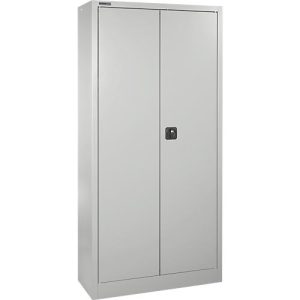 Schäfer Shop Select Materialschrank MS 2409, mit Lochrasterwänden auf ganzer Höhe, bis 50 kg/Fachboden, B 950 x T 400 x H 1935 mm, lichtgrau/lichtgrau Schäfer Shop Select Materialschrank MS 2409, mit Lochrasterwänden auf ganzer Höhe, bis 50 kg/Fachboden, B 950 x T 400 x H 1935 mm, lichtgrau/lichtgrau