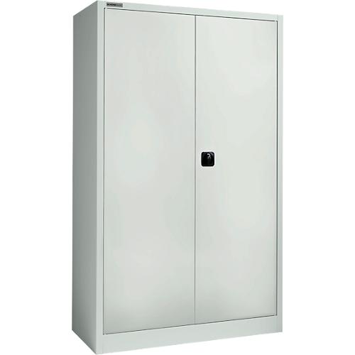 Schäfer Shop Select Materialschrank MS 2512, mit 8 Böden, B 1200 x T 500 x H 1935 mm, lichtgrau