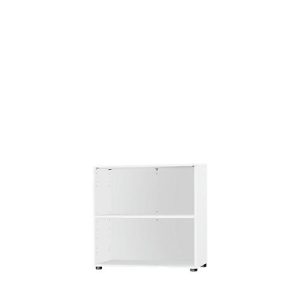 Schäfer Shop Select Regal, 2 OH, B 800 x T 420 x H 788 mm, weiß Schäfer Shop Select Regal, 2 OH, B 800 x T 420 x H 788 mm, weiß