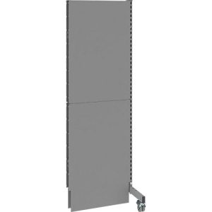 Schäfer Shop Select Schallschutz Stellwand, mobil, Anbaufeld, mit 1 Stütze & 1 Fuß mit Doppelrollen, B 625 x T 740 x H 2000 mm, staubgrau RAL 7037 Schäfer Shop Select Schallschutz Stellwand, mobil, Anbaufeld, mit 1 Stütze & 1 Fuß mit Doppelrollen, B 625 x T 740 x H 2000 mm, staubgrau RAL 7037