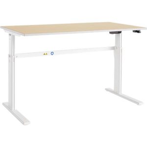 Schäfer Shop Select Schreibtisch Moxxo IQ, elektrisch höhenverstellbar, Rechteck, C-Fuß, B 1800 x T 800 x H 725-1185 mm, Ahorn/weiß Schäfer Shop Select Schreibtisch Moxxo IQ, elektrisch höhenverstellbar, Rechteck, C-Fuß, B 1800 x T 800 x H 725-1185 mm, Ahorn/weiß