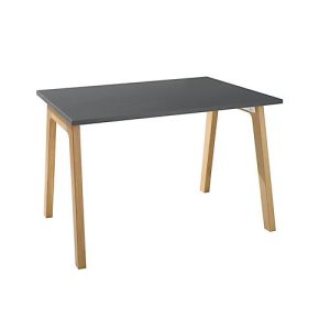 Schäfer Shop Select Schreibtisch Start Off Wood, Rechteck, A-Fuß, B 1200 x T 800 x H 735 mm, graphit/Holzoptik Schäfer Shop Select Schreibtisch Start Off Wood, Rechteck, A-Fuß, B 1200 x T 800 x H 735 mm, graphit/Holzoptik