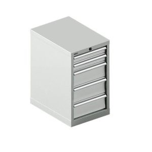 Schäfer Shop Select Schubladenschrank 18-27, 5 Schübe, bis 200 kg, B 411 x T 572 x H 700 mm, lichtgrau/lichtgrau Schäfer Shop Select Schubladenschrank 18-27, 5 Schübe, bis 200 kg, B 411 x T 572 x H 700 mm, lichtgrau/lichtgrau
