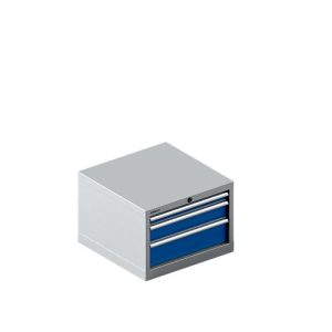 Schäfer Shop Select Schubladenschrank 27-27, 3 Schubl., bis 200 kg, B 564 x T 572 x H 400 mm, enzianblau/weißaluminium Schäfer Shop Select Schubladenschrank 27-27, 3 Schubl., bis 200 kg, B 564 x T 572 x H 400 mm, enzianblau/weißaluminium