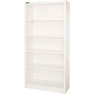 Schäfer Shop Select Stahlregal MS iCOLOUR, 5 Ordnerhöhen, B 950 x T 400 x H 1935 mm, weiß RAL 9003