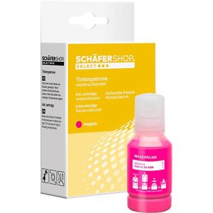 Schäfer Shop Select Tintenpatrone, ersetzt Canon GI-56M (4431C001), bis 14000 Seiten, Einzelpack, magenta Schäfer Shop Select Tintenpatrone, ersetzt Canon GI-56M (4431C001), bis 14000 Seiten, Einzelpack, magenta