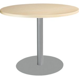 Schäfer Shop Select Tisch mit Tellerfuß, ø 1000 x H 717 mm, Ahorn