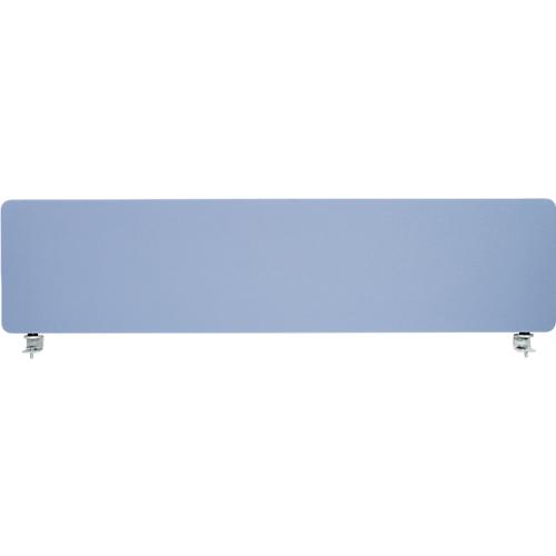 Schäfer Shop Select Tischtrennwand, Materialstärke 30 mm, B 1200x H 387 mm, 100 % Post-Consumer-Recyclingpolyester, blaugrau