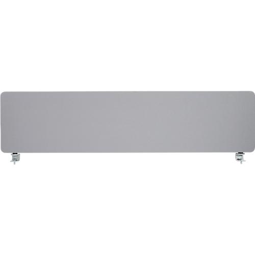 Schäfer Shop Select Tischtrennwand, Materialstärke 30 mm, B 1400 x H 387 mm, 100 % Post-Consumer-Recyclingpolyester, hellgrau