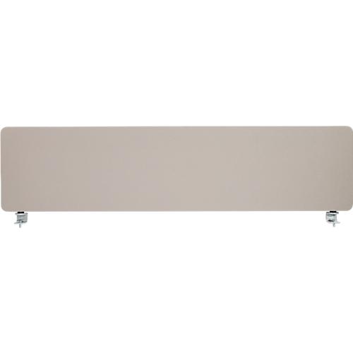 Schäfer Shop Select Tischtrennwand, Materialstärke 30 mm, B 1600 x H 387 mm, 100 % Post-Consumer-Recyclingpolyester, beige