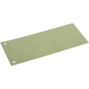 Schäfer Shop Select Trennstreifen, 2-fach-Lochung, bedruckbar, 100 Stück, B 240 x H 105 mm, Karton, grün Schäfer Shop Select Trennstreifen, 2-fach-Lochung, bedruckbar, 100 Stück, B 240 x H 105 mm, Karton, grün
