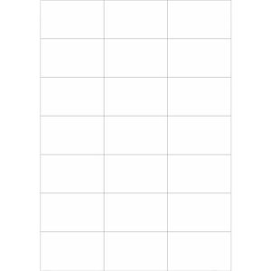Schäfer Shop Select Universal-Etiketten, 70,0 x 42,3 mm, Permanentkleber, 2100 Stück